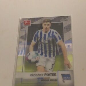 Krzysztof Piatek Soccer Trading Card